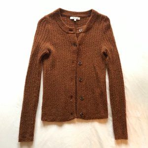 Madewell Fitted Button-Down Sweater